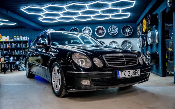 świętokrzyskie Mercedes-Benz Klasa E cena 13900 przebieg: 332937, rok produkcji 2003 z Kielce